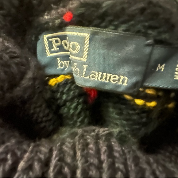 Polo Ralph Lauren Black Turtleneck Sweater